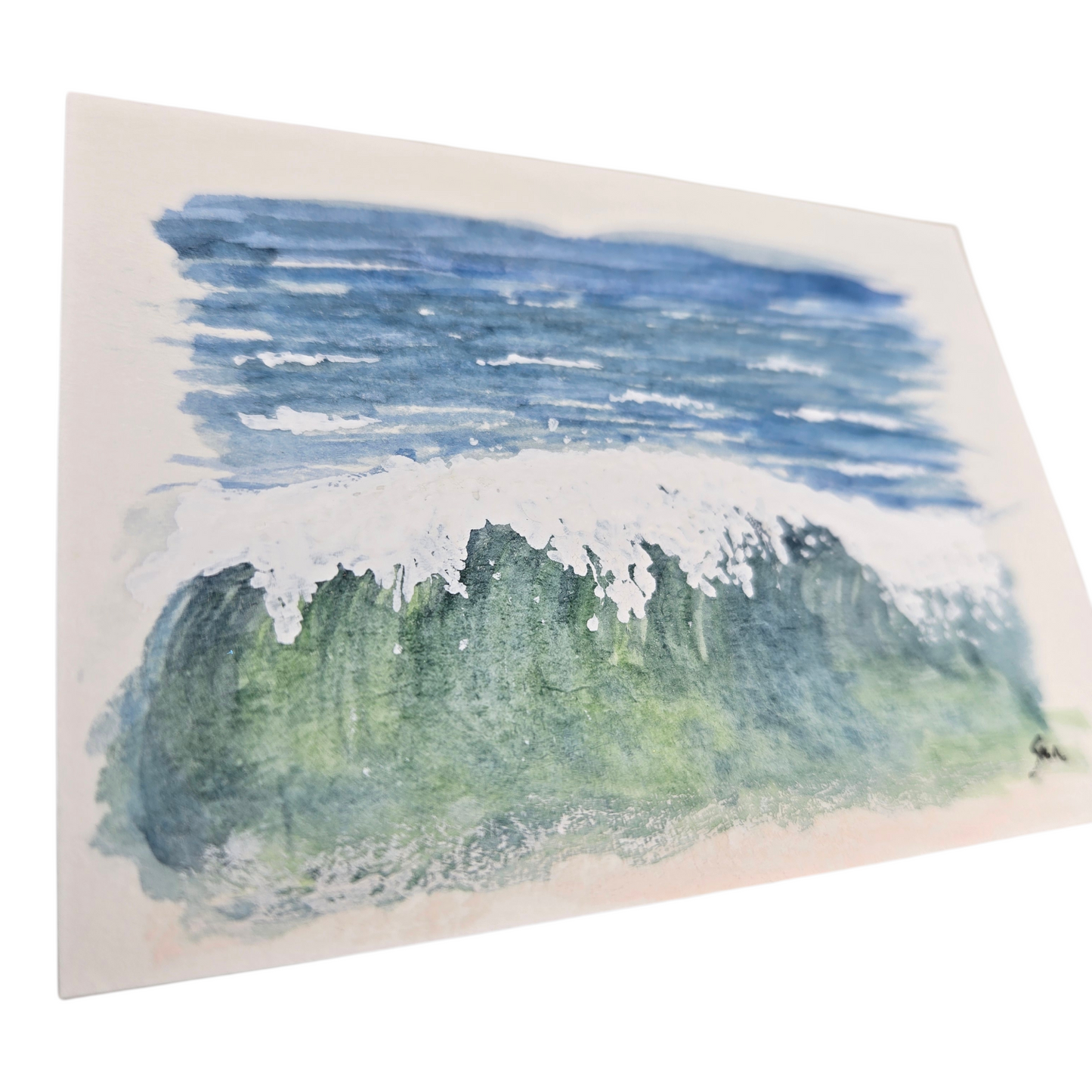 Waves – Original ACEO Mini Ocean Art