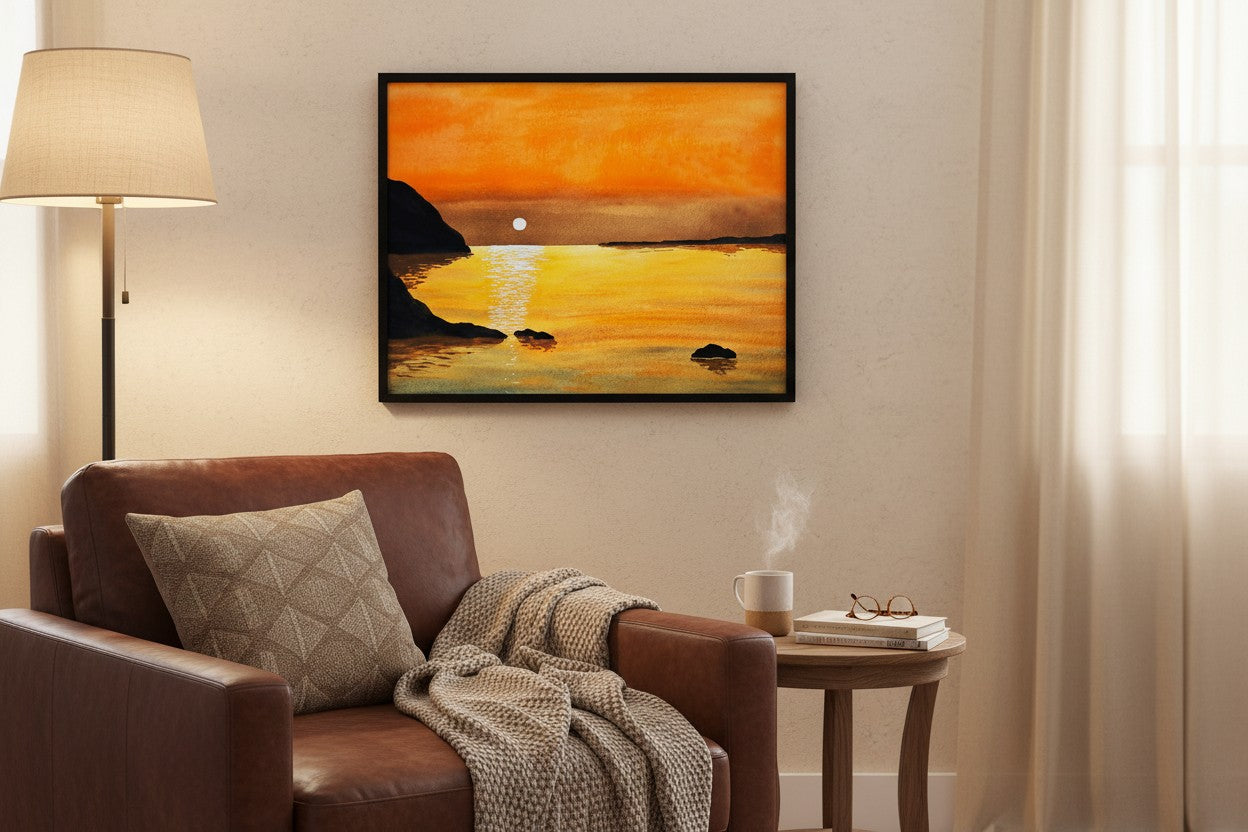 Amber Tide - Fine Art Print