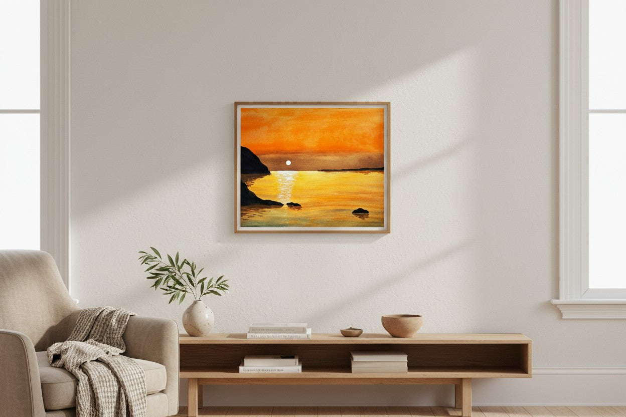 Amber Tide - Fine Art Print