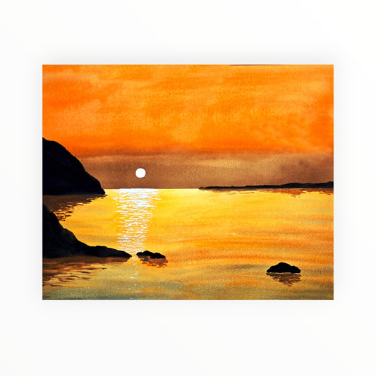 Amber Tide - Fine Art Print
