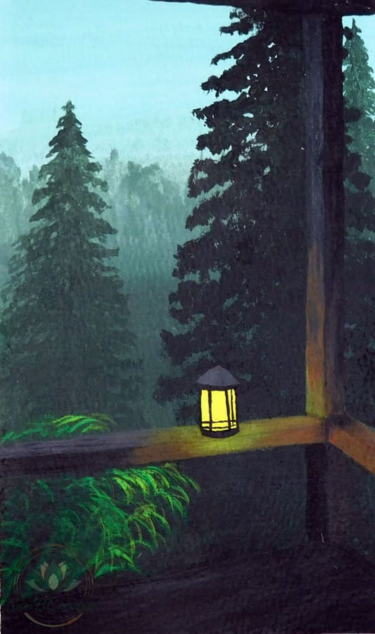 Forest Lantern Glow