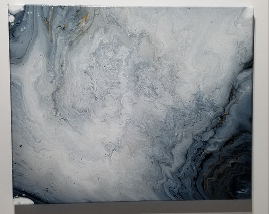Storm - Acrylic Pour Painting