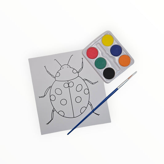 Ladybug Mini Masterpiece Watercolor Kit