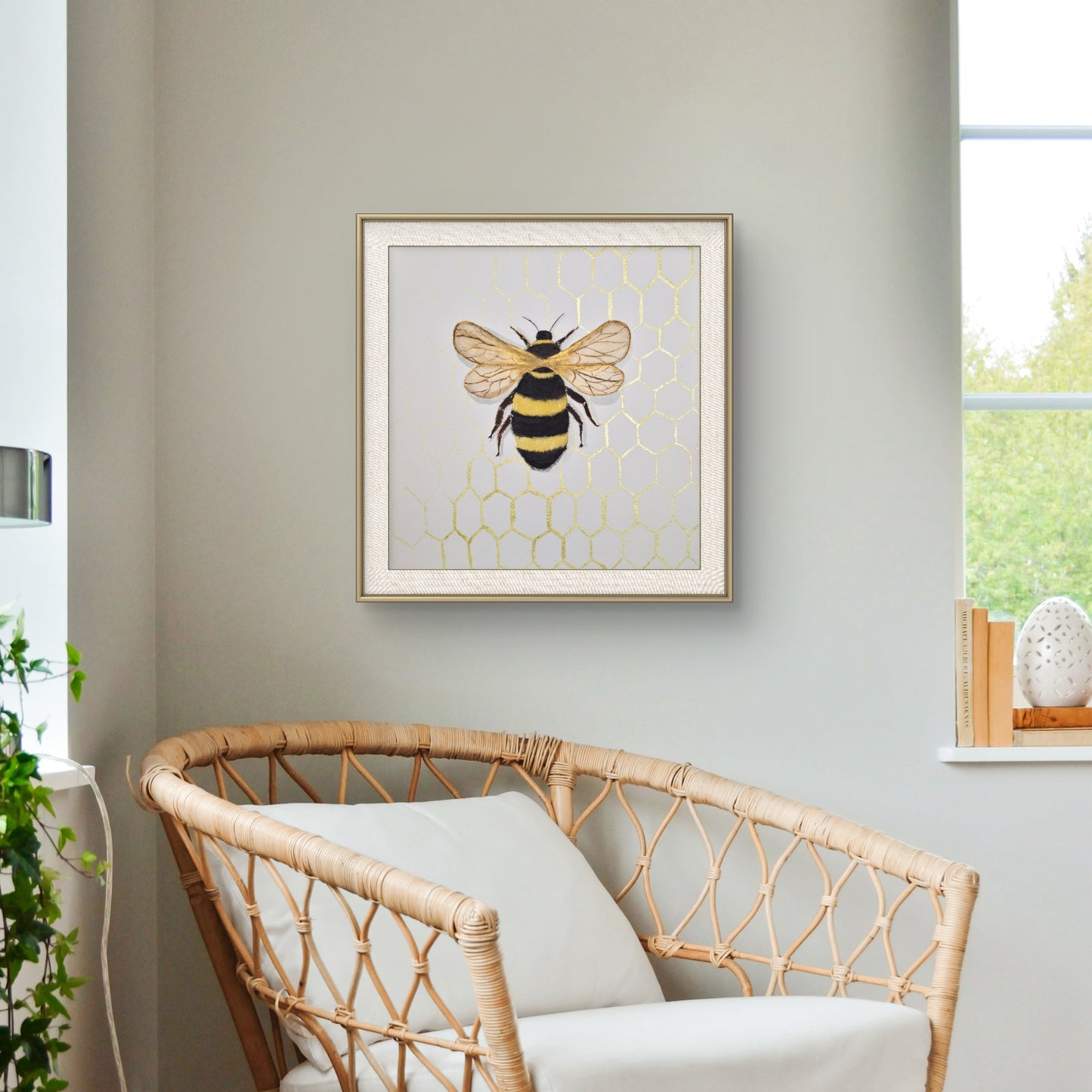 Queen of the Hive - Original Watercolor Art